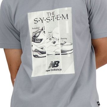 NEW BALANCE New Balance U' Poster t-paita Harmaa