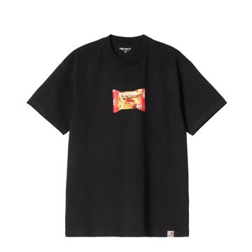 CARHARTT WIP Carhartt WIP ROAD SIDE SNACK t-särgid Must