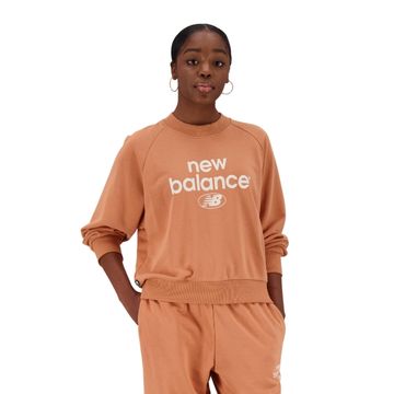 NEW BALANCE New Balance W' Essentials Graphic collegepaita Ruskea