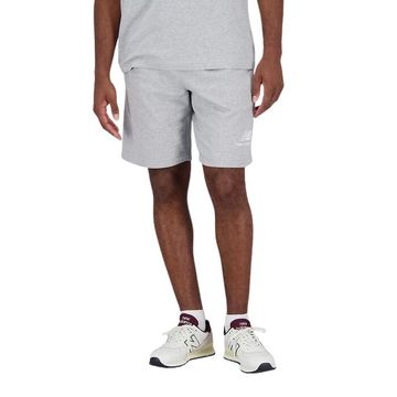 NEW BALANCE New Balance M' Essentials Stacked Logo Fleece shortsit Harmaa