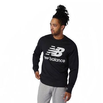 NEW BALANCE New Balance U' Stacked Logo collegepaita Musta