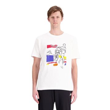 NEW BALANCE New Balance M' Athletics Graphic t-paita Valkoinen