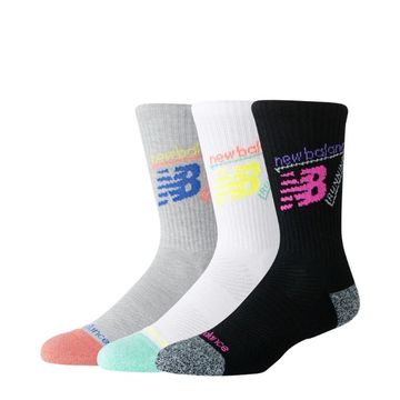 New Balance U' Active Graphic Crew 3 Pack skarpety