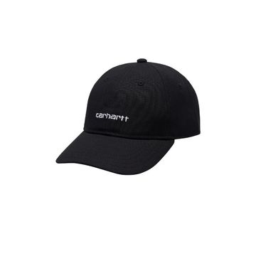 CARHARTT WIP Carhartt WIP CANVAS SCRIPT cap Black