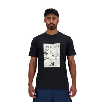 NEW BALANCE New Balance U' Poster t-paita Musta