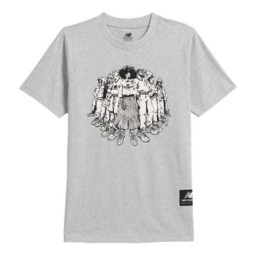 NEW BALANCE New Balance M' Athletics Engy Saint-ange Squad t-paita Harmaa