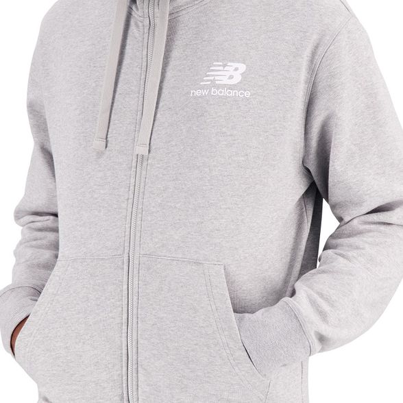 New Balance U' Essentials Stacked Logo Full Zip džemperis