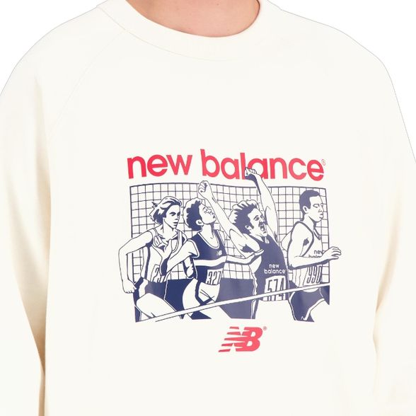 New Balance M' Athletics Graphic džemperis