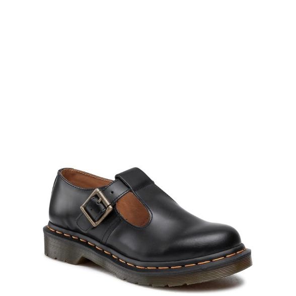 Dr. Martens W' Polley Black Smooth