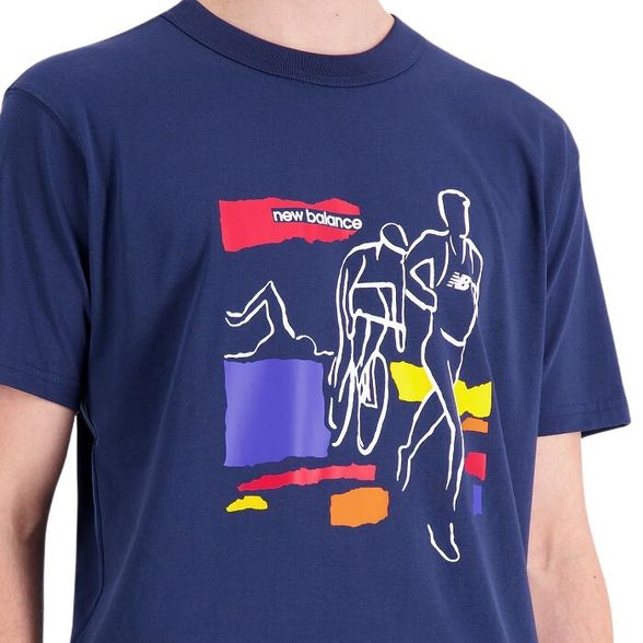 New Balance M' Athletics Graphic marškinėliai