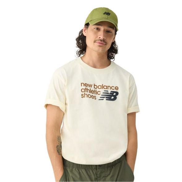 New Balance ATHLETICS PREMIUM RELAXED CHEST LOGO marškinėliai