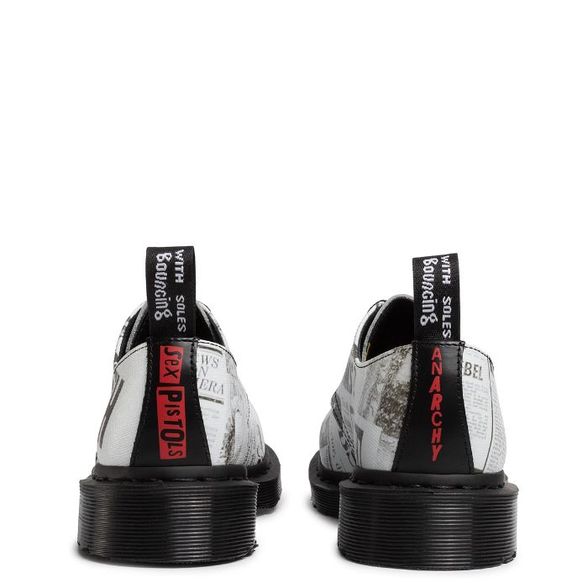 Dr. Martens W' 1461 SEX PISTOLS Black/White