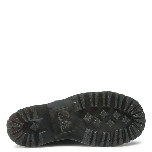 Dr. Martens U' Devon Flower Milled Nappa Platform Black