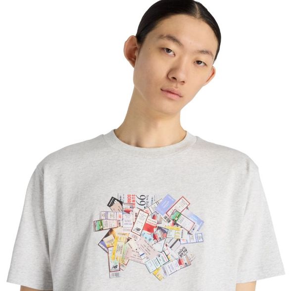 New Balance M' Athletics Ticket T-shirts