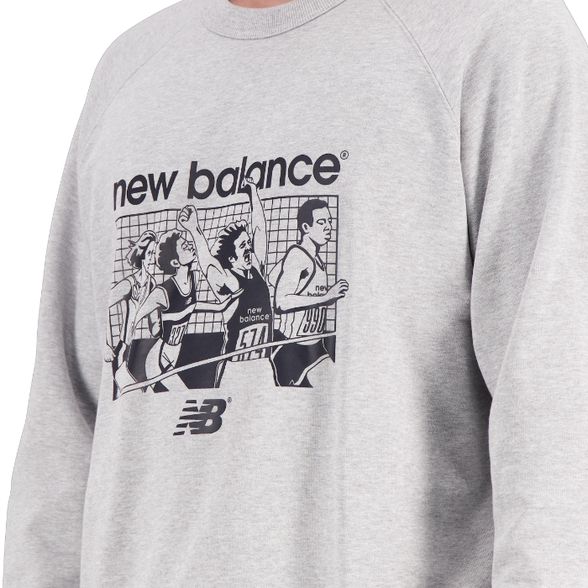New Balance M' Athletics Graphic džemperis