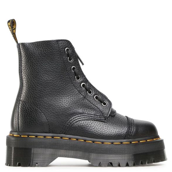 Dr. Martens W' Sinclair Milled Nappa Black Platform