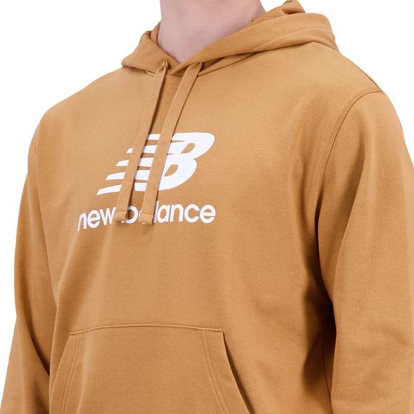 New Balance M' Essentials Stacked Logo Fleece džemperis