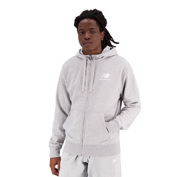 New Balance U' Essentials Stacked Logo Full Zip džemperis