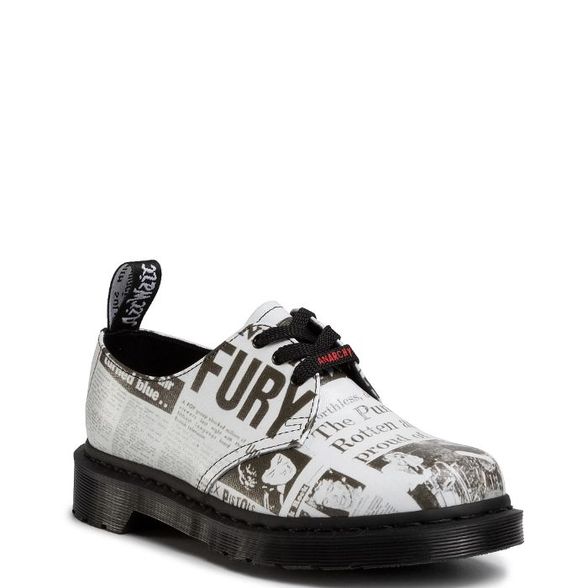 Dr. Martens W' 1461 SEX PISTOLS Black/White