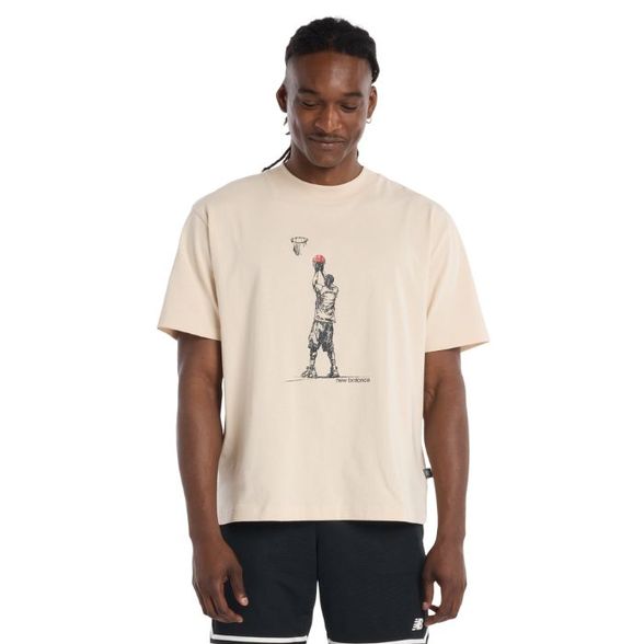 New Balance M' Hoops Player Graphic T-shirts