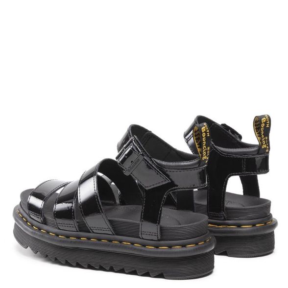 Dr. Martens W' Blaire Patent Lamper Black