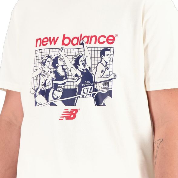 New Balance M' Athletics 90's Graphic marškinėliai