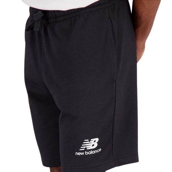 New Balance M' Essentials Stacked Logo Fleece šortai