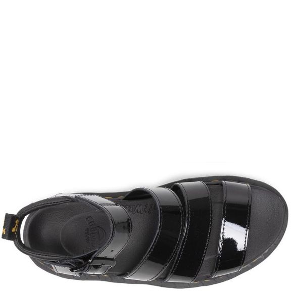 Dr. Martens W' Blaire Patent Lamper Black