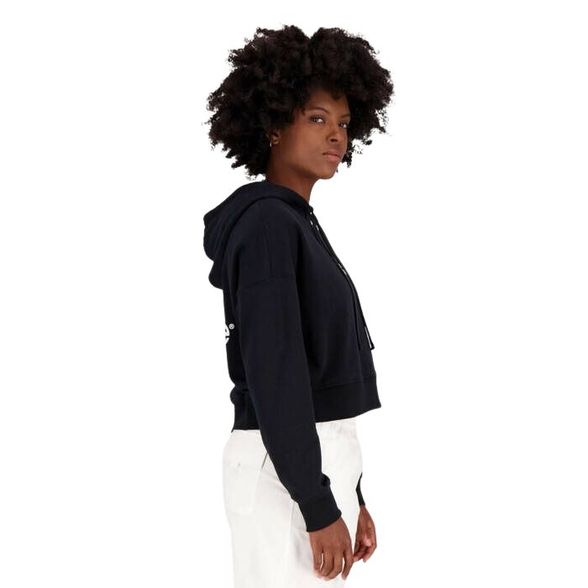 New Balance W' Essentials Graphic Crop French Terry Fleece džemperis