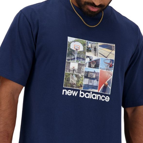New Balance M' Hoops marškinėliai