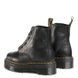 Dr. Martens W' Sinclair Milled Nappa Black Platform