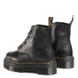 Dr. Martens W' Sinclair Milled Nappa Black Platform