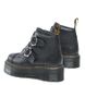 Dr. Martens U' Devon Flower Milled Nappa Platform Black