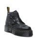 Dr. Martens U' Devon Flower Milled Nappa Platform Black