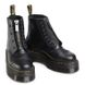 Dr. Martens W' Sinclair Milled Nappa Black Platform